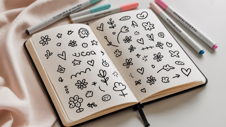 How to Start Doodling: A Simple Beginner Guide (Even If You Can’t Draw)