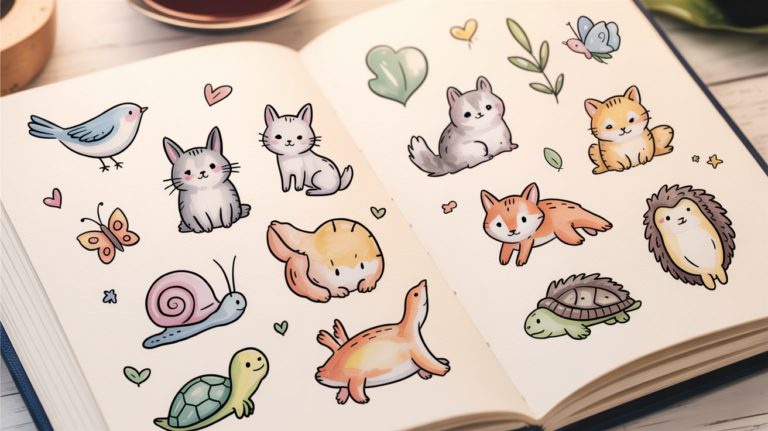 10 easy animal watercolor ideas