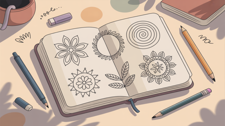 10 Mandala Sketch Ideas